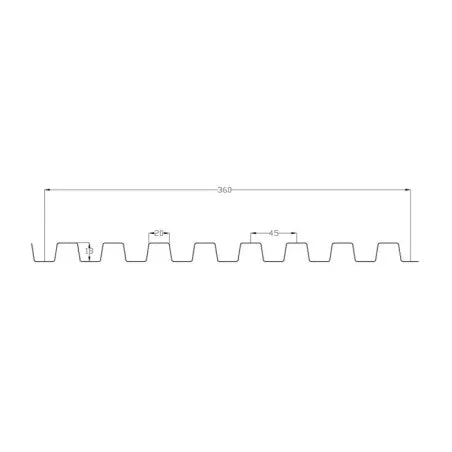 Tôle imitation bois, tasseaux 20x20
