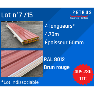 Lot n°7 /15 Couverture...