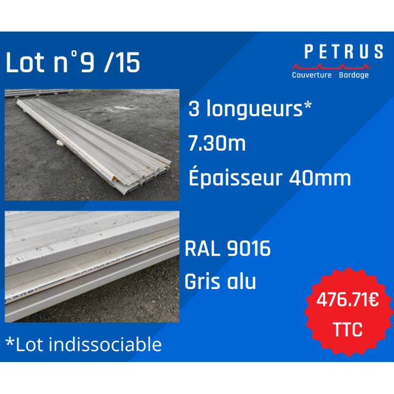 Lot n°9 /15 Couverture déclassée