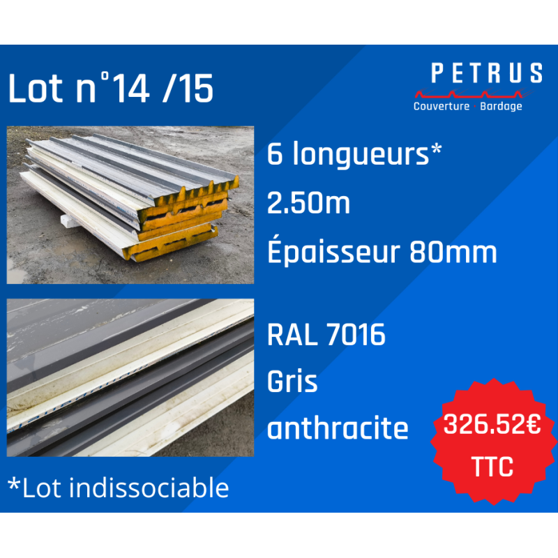 Lot n°14 /15 Couverture déclassée