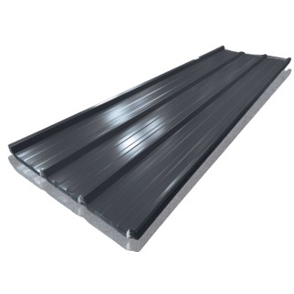 tôle de couverture avec feutrine anti condensation