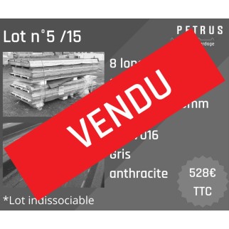 VENDU Lot n°5 /15...
