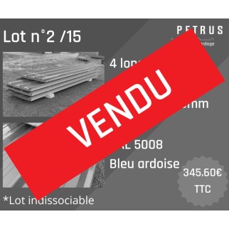 VENDU Lot n°2 /15...