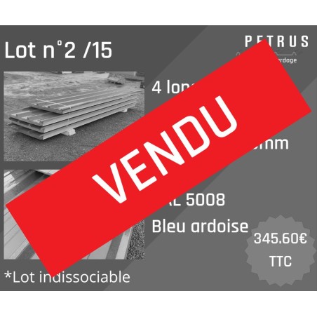 VENDU Lot n°2 /15 Couverture Déclassée