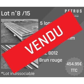 VENDU Lot n°8 /15...