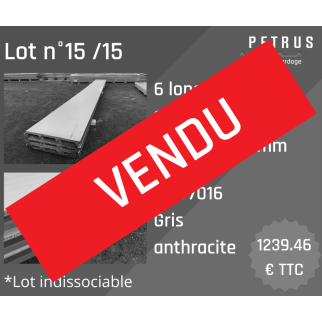 Lot n°15 /15 Couverture...
