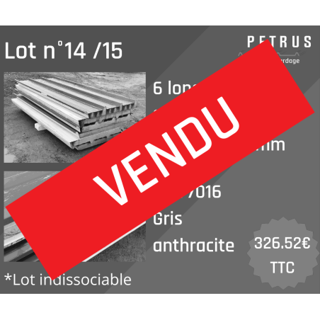Lot n°14 /15 Couverture déclassée