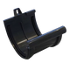 Raccord pour gouttière demi ronde GD25