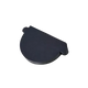 Talon de gouttière demi ronde GD25
