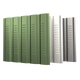 Tôles de bardage 1035 avec ventilation